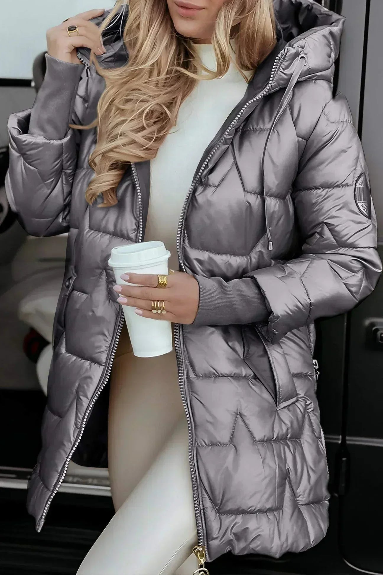 LORETTA | Long Winter Coat with Protective Warmth and Timeless Elegance