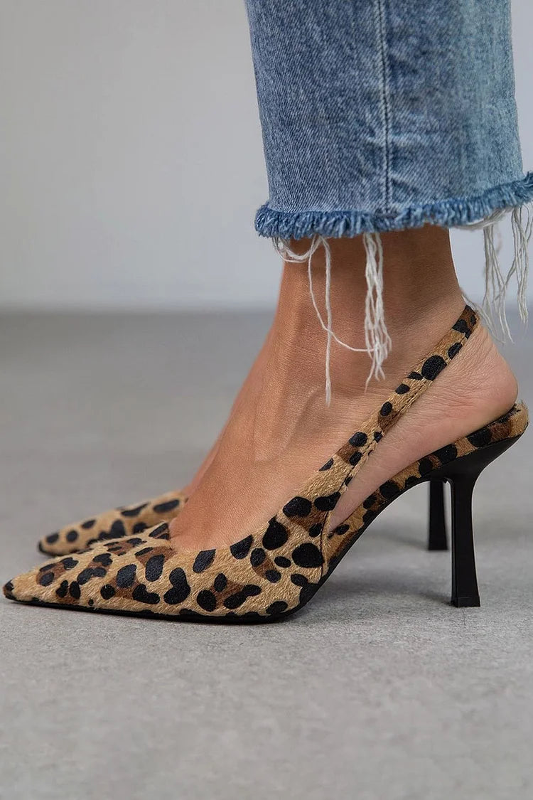 Avery™ | Leopard D Orsay Heels