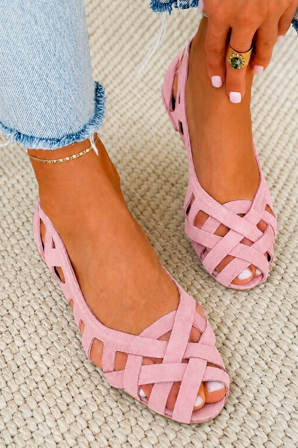Azzurra | Woven Sandals Bright