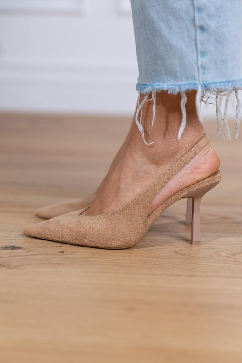 MARLENA™ LOW HEEL NUDE PUMPS