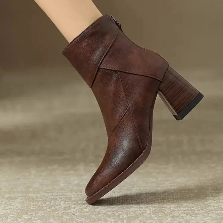 Adeline Leather Boots