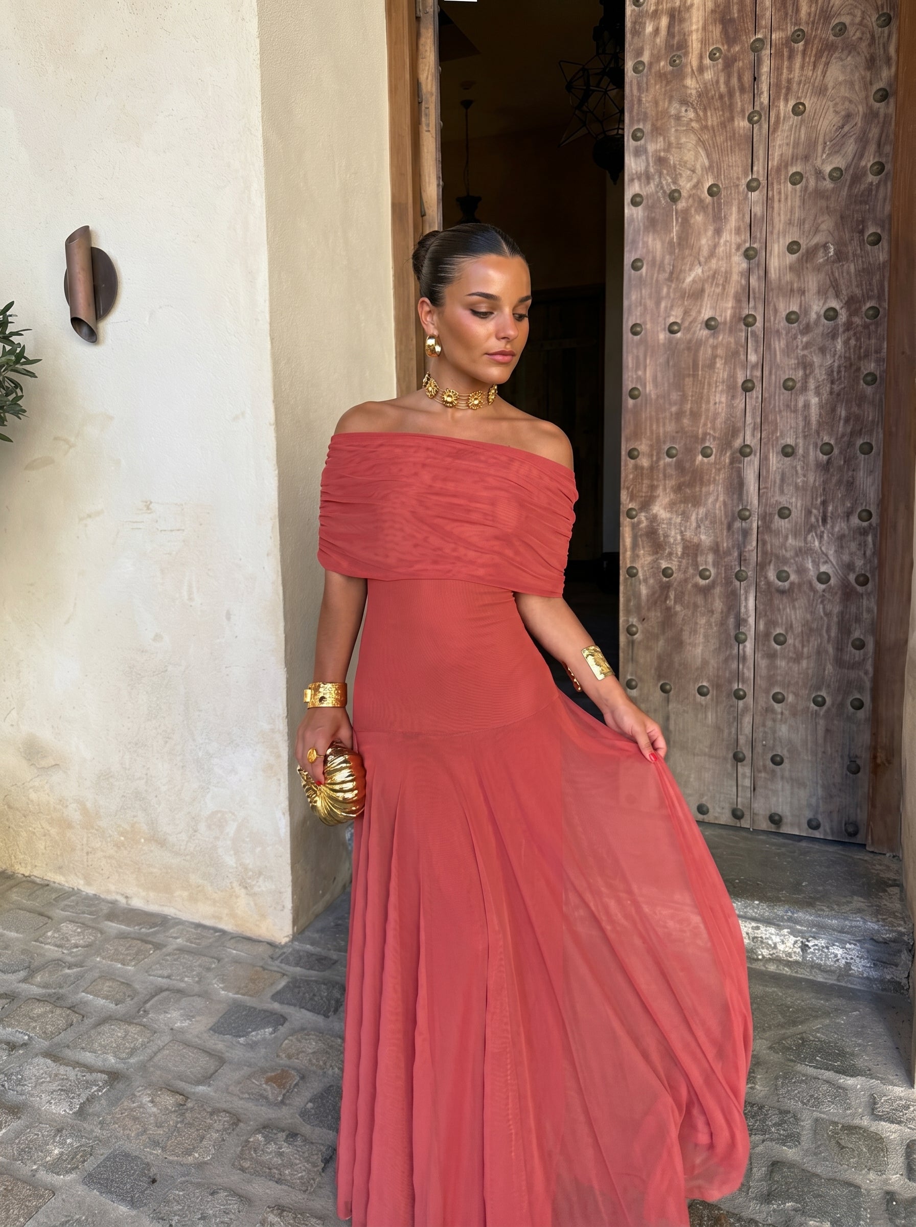 Long Toledo Dress