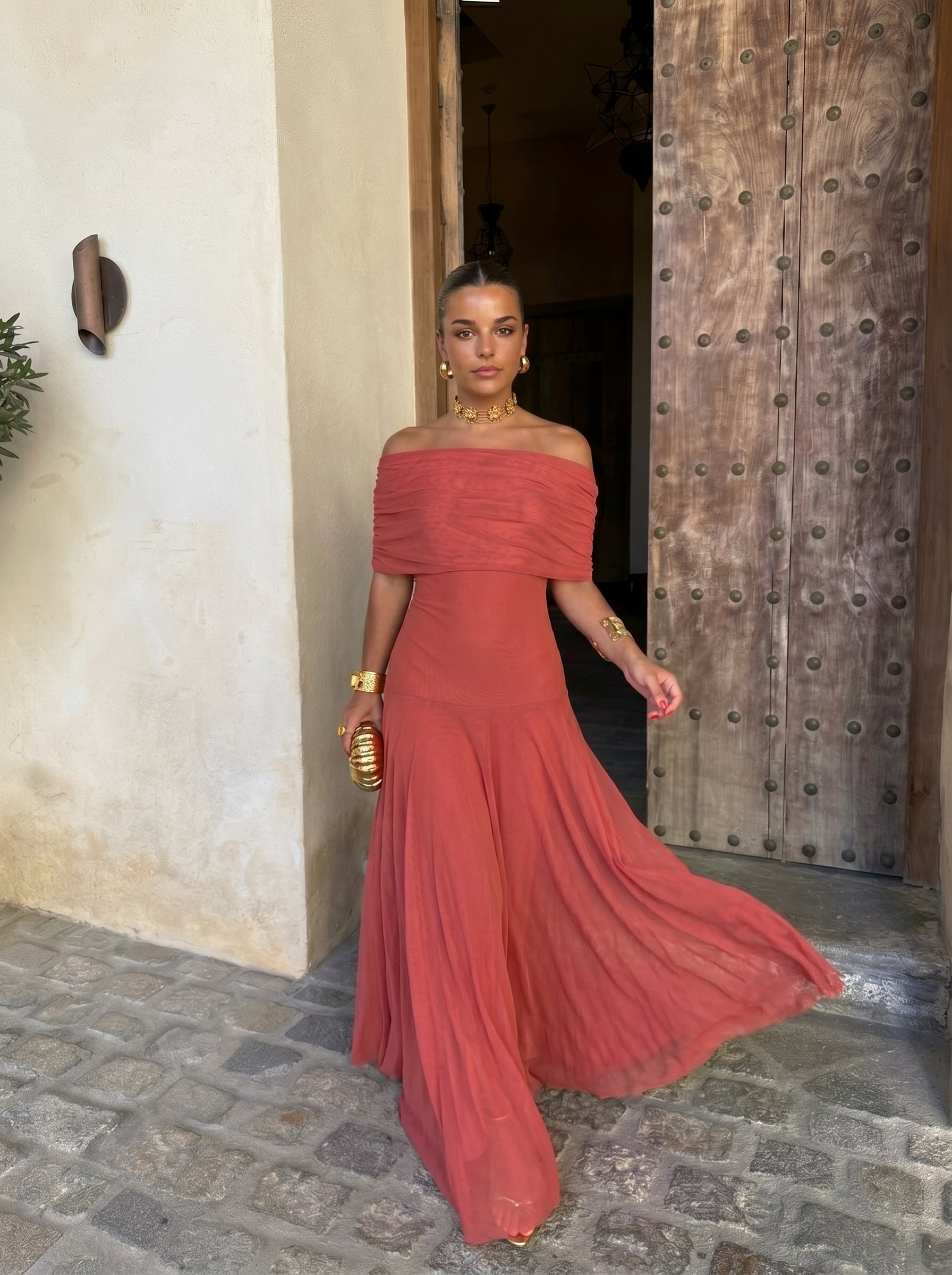 Long Toledo Dress